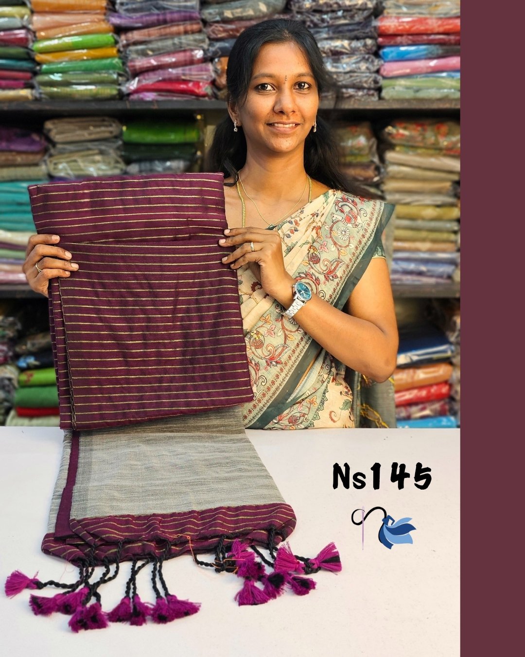 Summer cotton saree